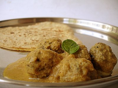 receta de Albóndigas al curry