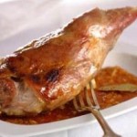 gallina-al-horno-con-miel