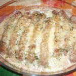 salchichas-gratinadas