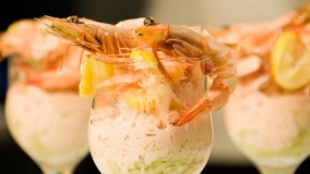 coctel de gambas salsa rosa