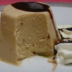 flan de turron