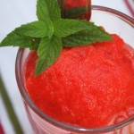 sorbete de fresa