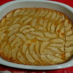tarta de manzana casera
