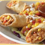 Burritos de pollo y frijoles