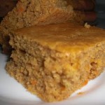 bizcocho integral de zanahoria y naranja