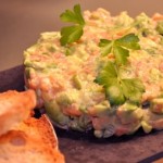 tartar de salmon y aguacate