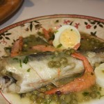Colas de merluza en salsa verde