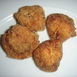 croquetas de patata y setas